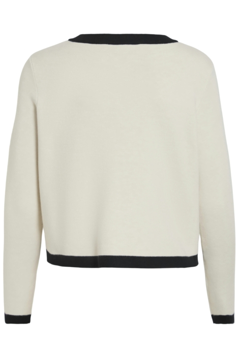 Vila vicassie l/s twill knit cardigan